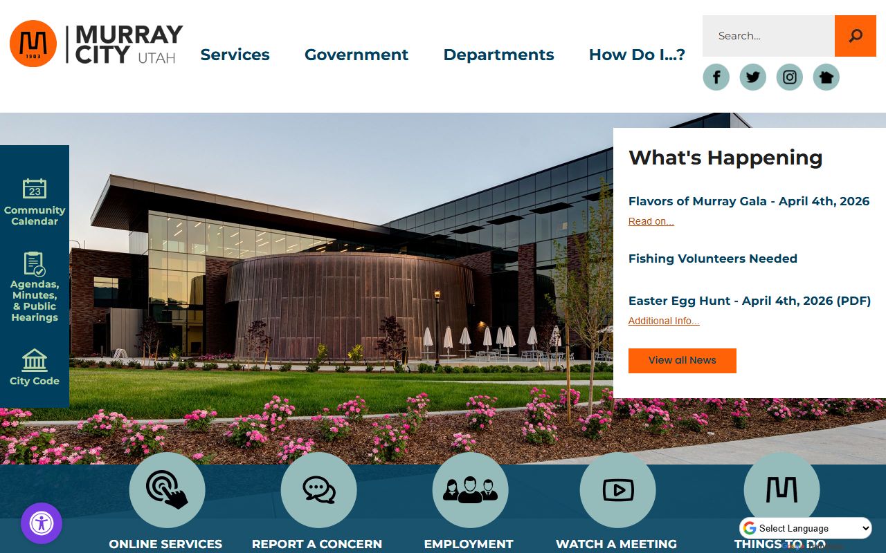 Murray city official resources for Murray divorce records