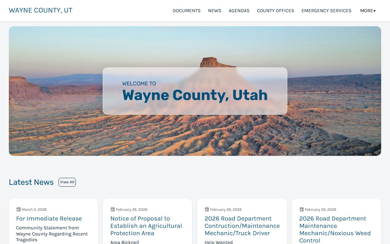 Wayne County divorce records county government